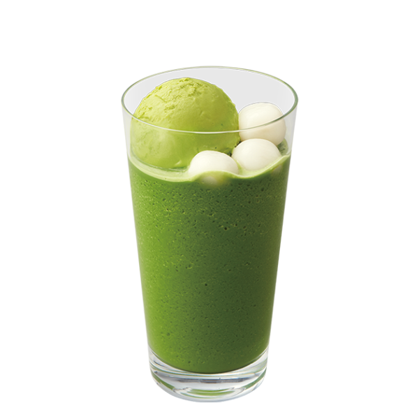 Matcha Soft Serve w/ Shiratama and Azuki Sauce - nana's green tea